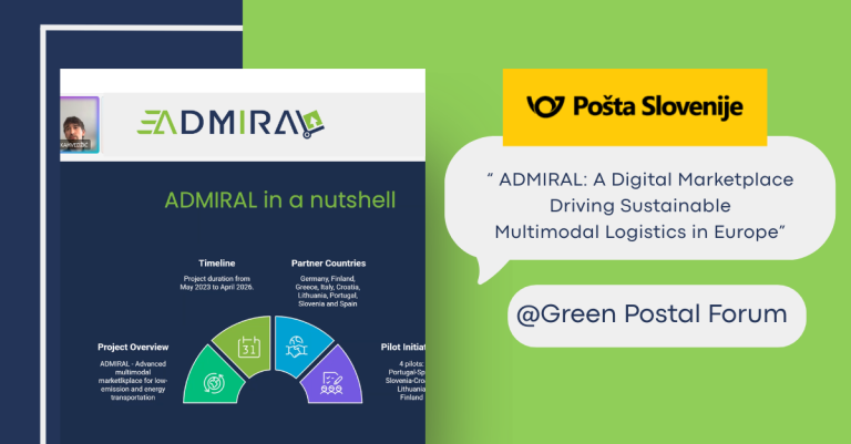 ADMIRA represented at Green Postal Forum 2025